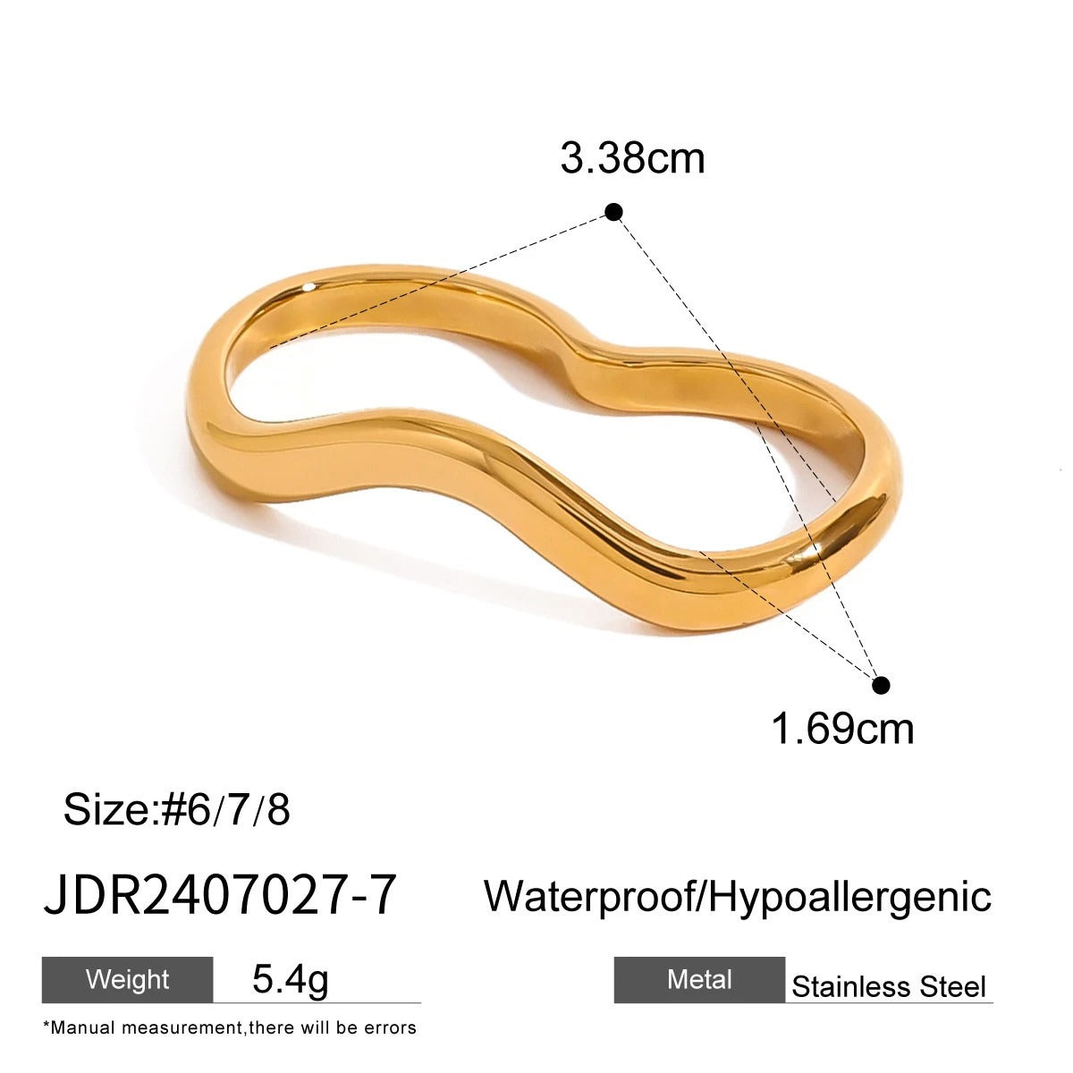 Adjustable Anya Textured Ring