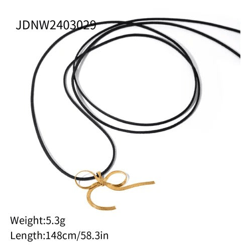 Irregular Geometric Wax Necklace