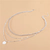 Vintage Necklace on Neck Chain Women's Jewelry Layered Accessories