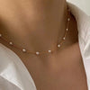 New Beads Women's Neck Chain Pearl Choker Necklace