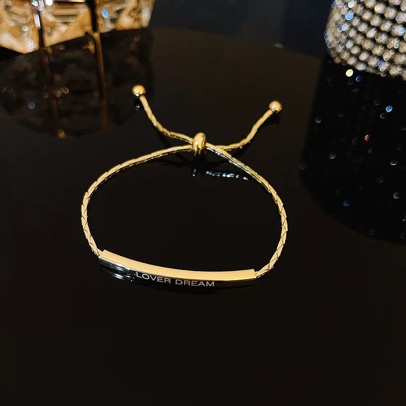 Luxury Color Cubic Zirconia Gold Color Tennis Bracelets