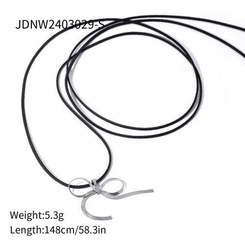 Irregular Geometric Wax Necklace