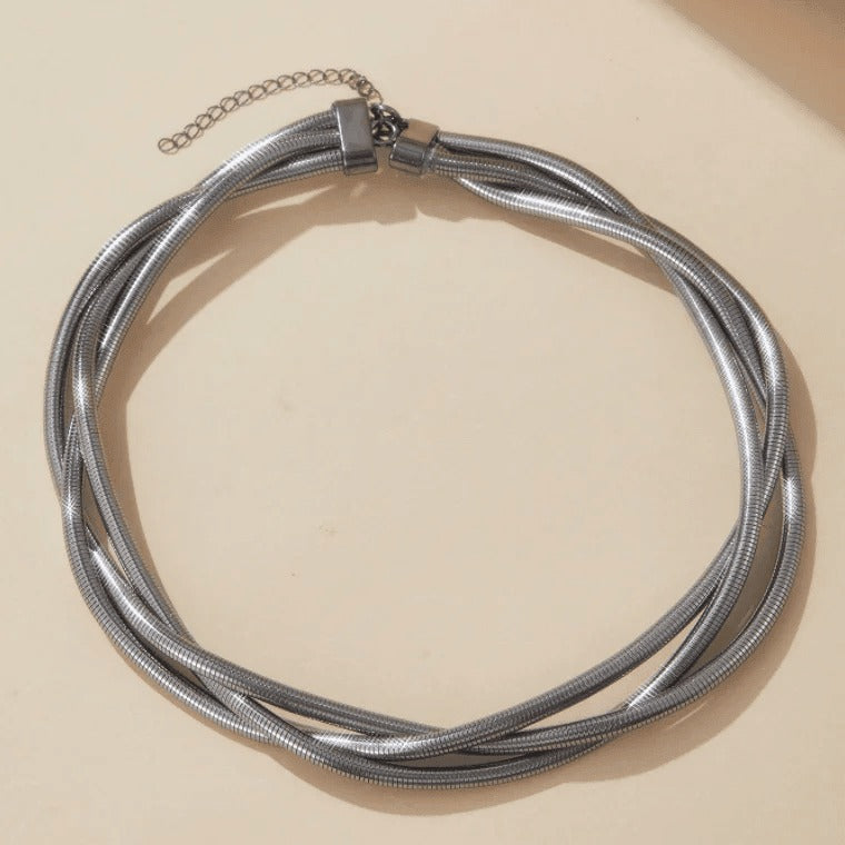 Vintage Layered Golden Necklace