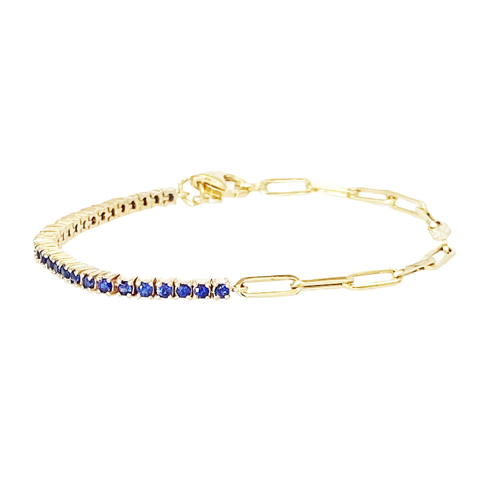 Luxury Color Cubic Zirconia Gold Color Tennis Bracelets