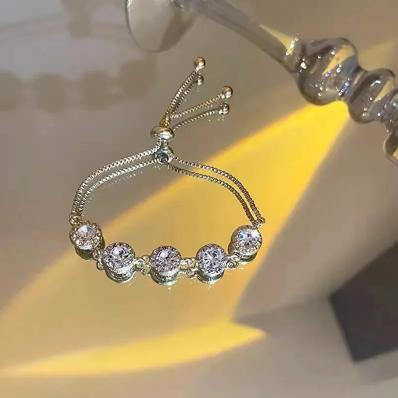 Bohemia Circle Bracelet Set Multi-Layer Vintage Folded Wind Fish Bone Chain Flower Leaves Jewelry Gift