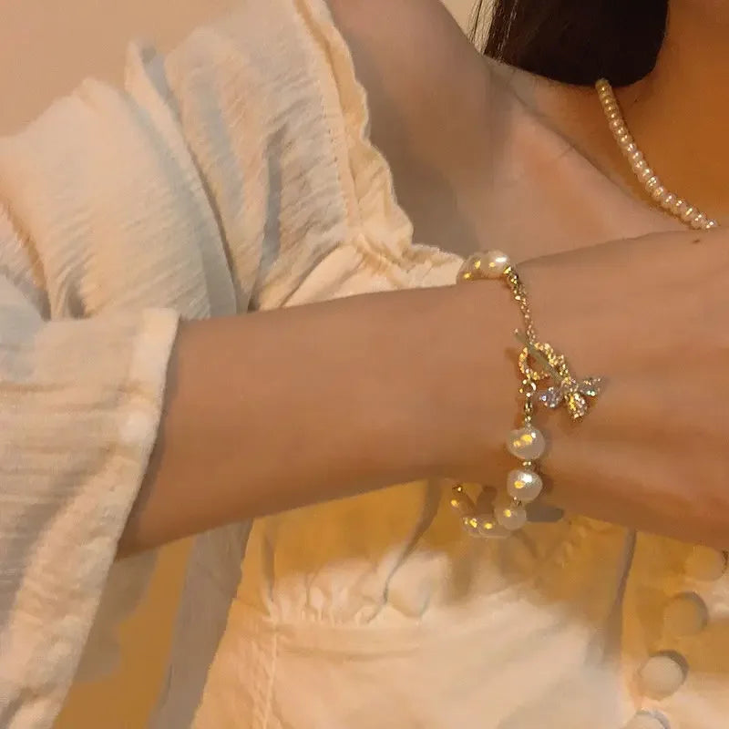 Bohemia Circle Bracelet Set Multi-Layer Vintage Folded Wind Fish Bone Chain Flower Leaves Jewelry Gift