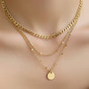 Gold and Silver Plated Necklace